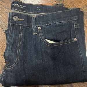 Lucky Brand Men's Indigo 221 Straight Jeans